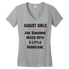 August Girls Women's V-Neck T-Shirt