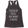 coffee tee Racerback Tank