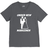 under new management funny V-Neck Tee