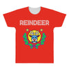reindeer christmas All Over Men's T-shirt