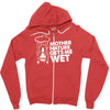 mother nature gets me wet Zipper Hoodie
