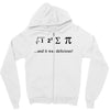 i ate sum pi t shirt s m l xl 2xl 3xl funny nerdy geeky college awesom Zipper Hoodie