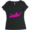 kayak chick Women's Triblend Scoop T-shirt