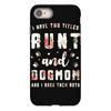 i have two titles aunt and dogmom and i rock them both with roses iPhone 8