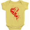 heartless splatter Baby Bodysuit