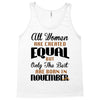 all women are created equal but only the best are born in november Tank Top