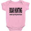 boar hunting tex Baby Bodysuit