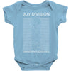 joy division unknown pleasures Baby Onesie