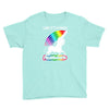 look it's a magical fck unicorn funny Youth Tee