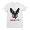 french kiss Ladies Fitted T-Shirt