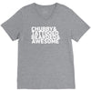 chubby tattooed bearded &amp; awesome V-Neck Tee