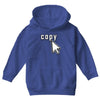 Copy Paste Matching Youth Hoodie