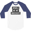 animals are not ingredients 3/4 Sleeve Shirt