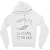narwhals Zipper Hoodie