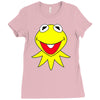 kermit muppets uomo Ladies Fitted T-Shirt