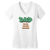 dad the man the myth the legend Women's V-Neck T-Shirt