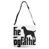 the dogfather labrador retriever Adjustable Strap Totes