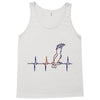 my heart beats for parrots Tank Top