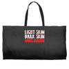 team melanin1 Weekender Totes