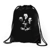 horror icons Drawstring Bags