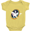 narwhal rainbow stormtrooper Baby Onesie