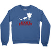 dart evolution stranger dustin tv show Crewneck Sweatshirt