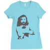 bruiser brody wrestling legend 80s wrestler fan Ladies Fitted T-Shirt