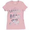 legends are born in may funny Ladies Fitted T-Shirt