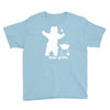 bear grills bbq funny Youth Tee