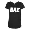 bae funny Maternity Scoop Neck T-shirt