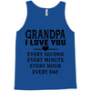 I Love You Grandpa Tank Top