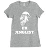 uk jinglist Ladies Fitted T-Shirt