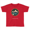 I Hate People Camping Lovers Toddler T-shirt
