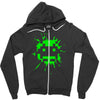 space invader 2 splat Zipper Hoodie