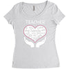 heart of a teacher. if you think my hands are full, you should see my Women's Triblend Scoop T-shirt