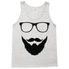 beard and glasses Tank Top