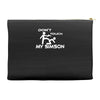 don't touch my simson  fun ddr motorrad tuning simi s51 50 fan Accessory Pouches