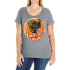 boxers and donuts Ladies Curvy T-Shirt