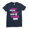 i cut hair Ladies Fitted T-Shirt