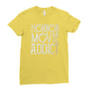 horror movie addict Ladies Fitted T-Shirt
