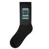 Never Underestimate the Strength of a Ovarian Cancer Warrior Socks