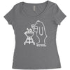 bear grills Women's Triblend Scoop T-shirt