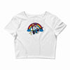 rainbo first blood Crop Top