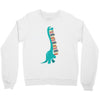 book dinosaurs Crewneck Sweatshirt
