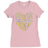 rescue. love. repeat. Ladies Fitted T-Shirt