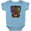 five nights at freddy's Baby Onesie