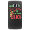 pizza christmas humor Samsung Galaxy S7 Edge