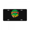 pizza turtle License Plate