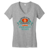 woman inherits the earth Women's V-Neck T-Shirt