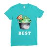 Best Friends Tacos Ladies Fitted T-Shirt
